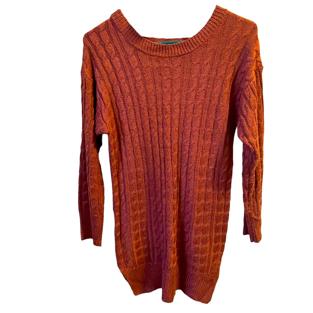 Purplesnow knit sweater with cut out and lace up back